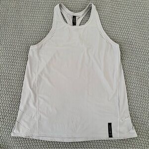 Athleta x Allyson Felix Women’s Light Gray Tank Top Size: M